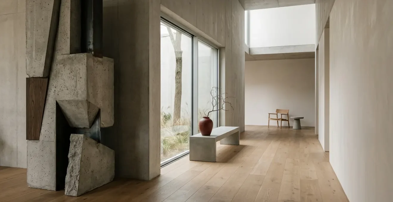 Professional editorial photograph showcasing visual hierarchy principles through layered composition with primary and secondary focal points naturally guiding the viewer's eye